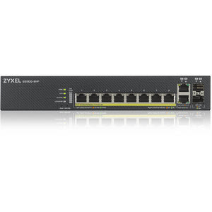 GS1920-8HPv2 8-Port GbE Smart Managed PoE Switch